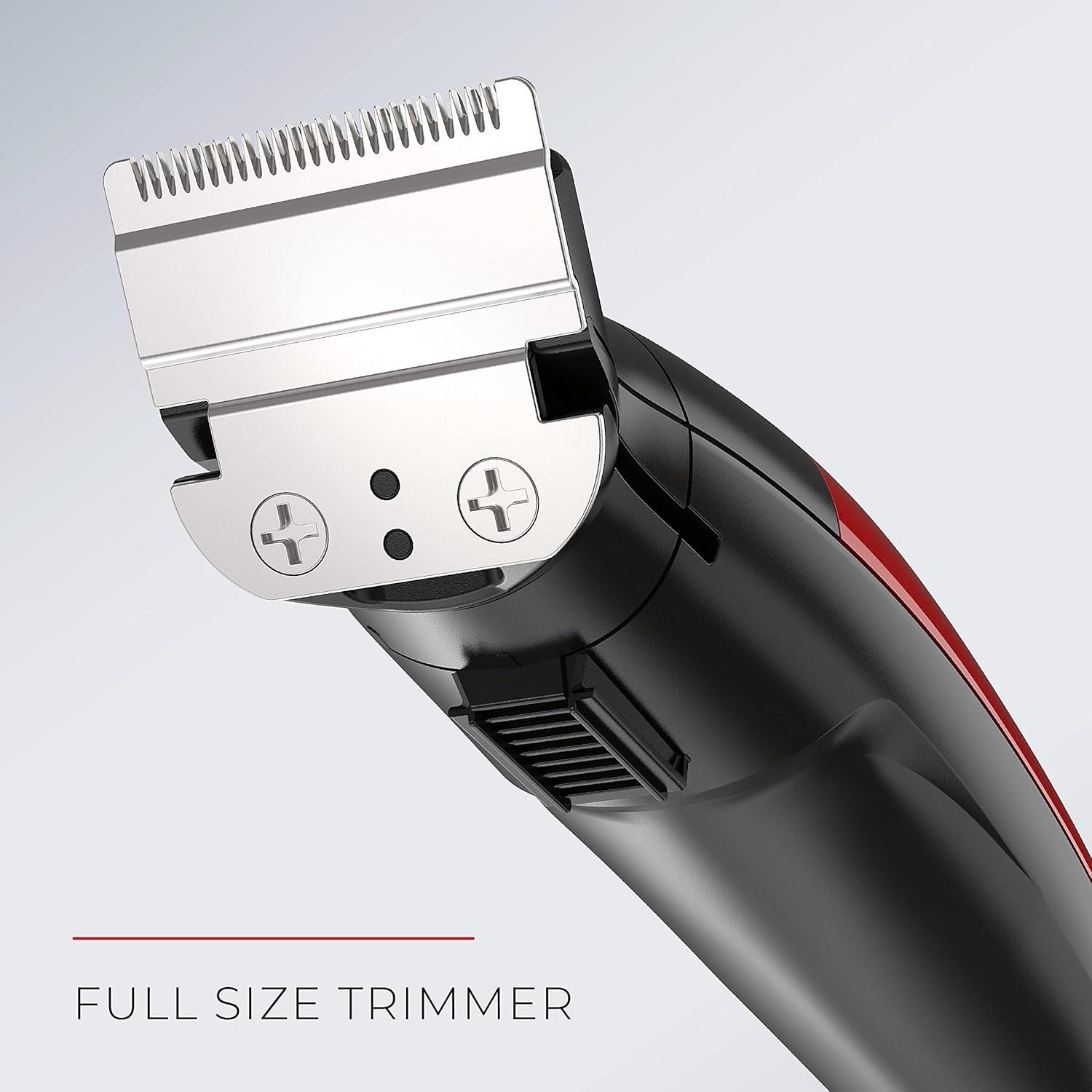 Full-size trimmer on a light gray background