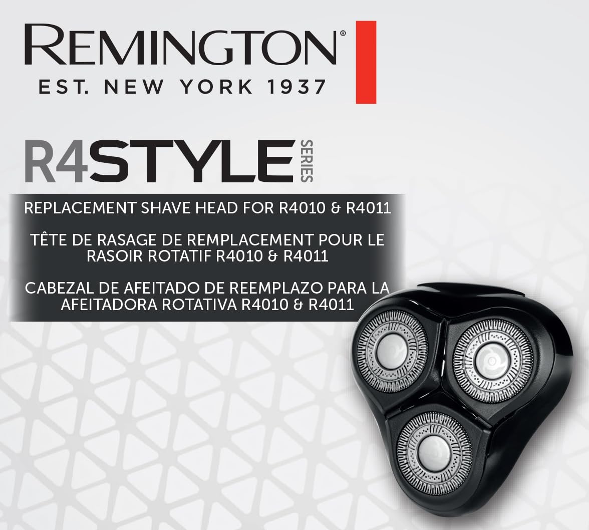 Remington R4 Style replacement shave head packaging on a white background