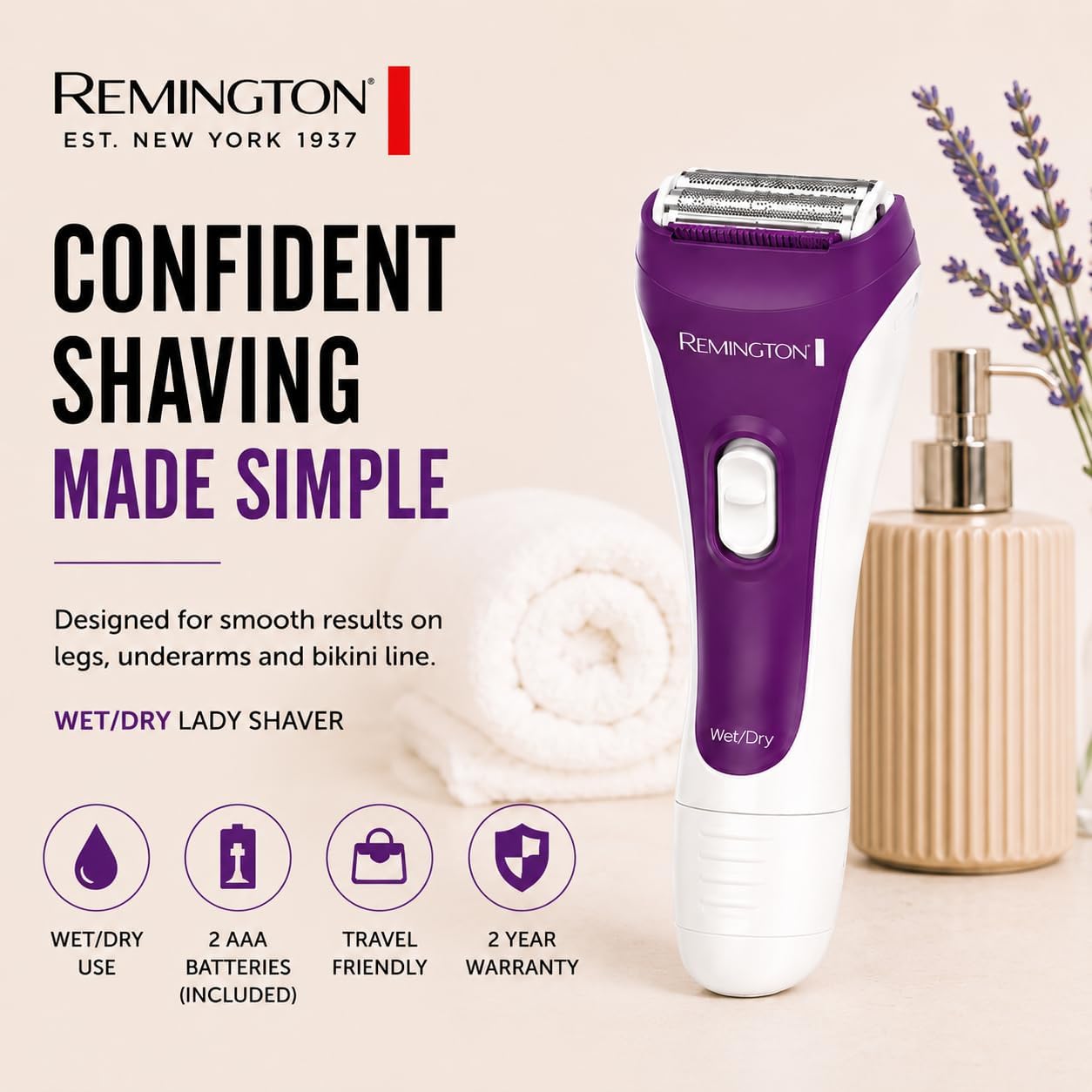 Remington Smooth & Silky Electric Foil Shaver