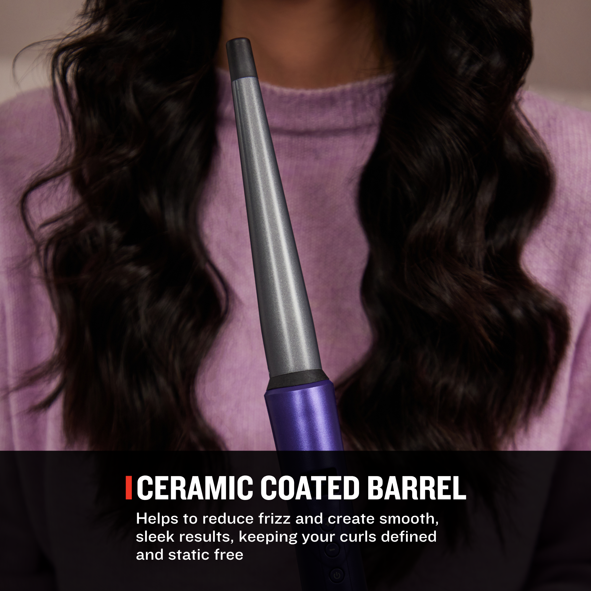 Gloss™ Tapered Curling Wand