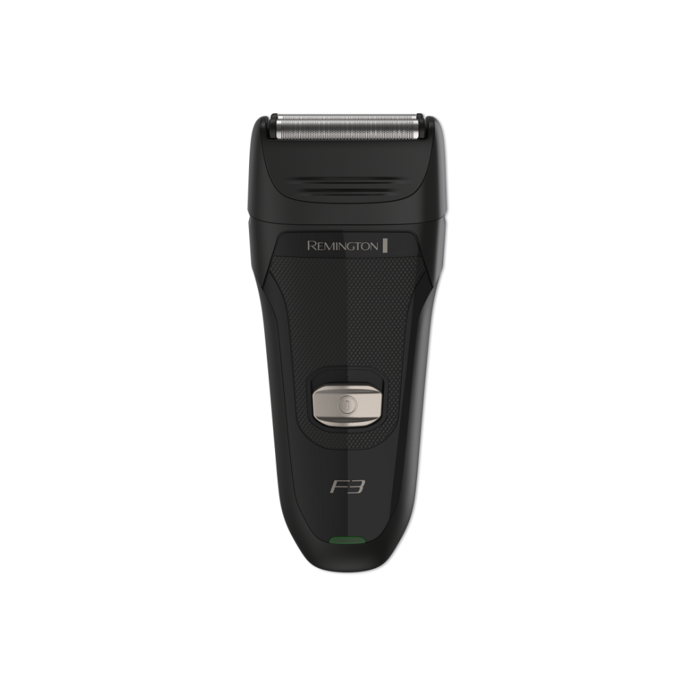 F3010 Black Remington electric shaver on a white background