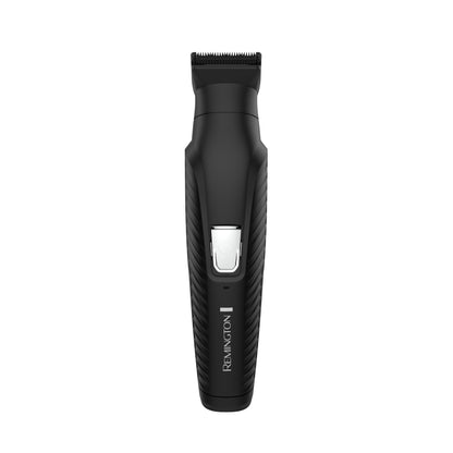 Black Remington grooming tool on a white background