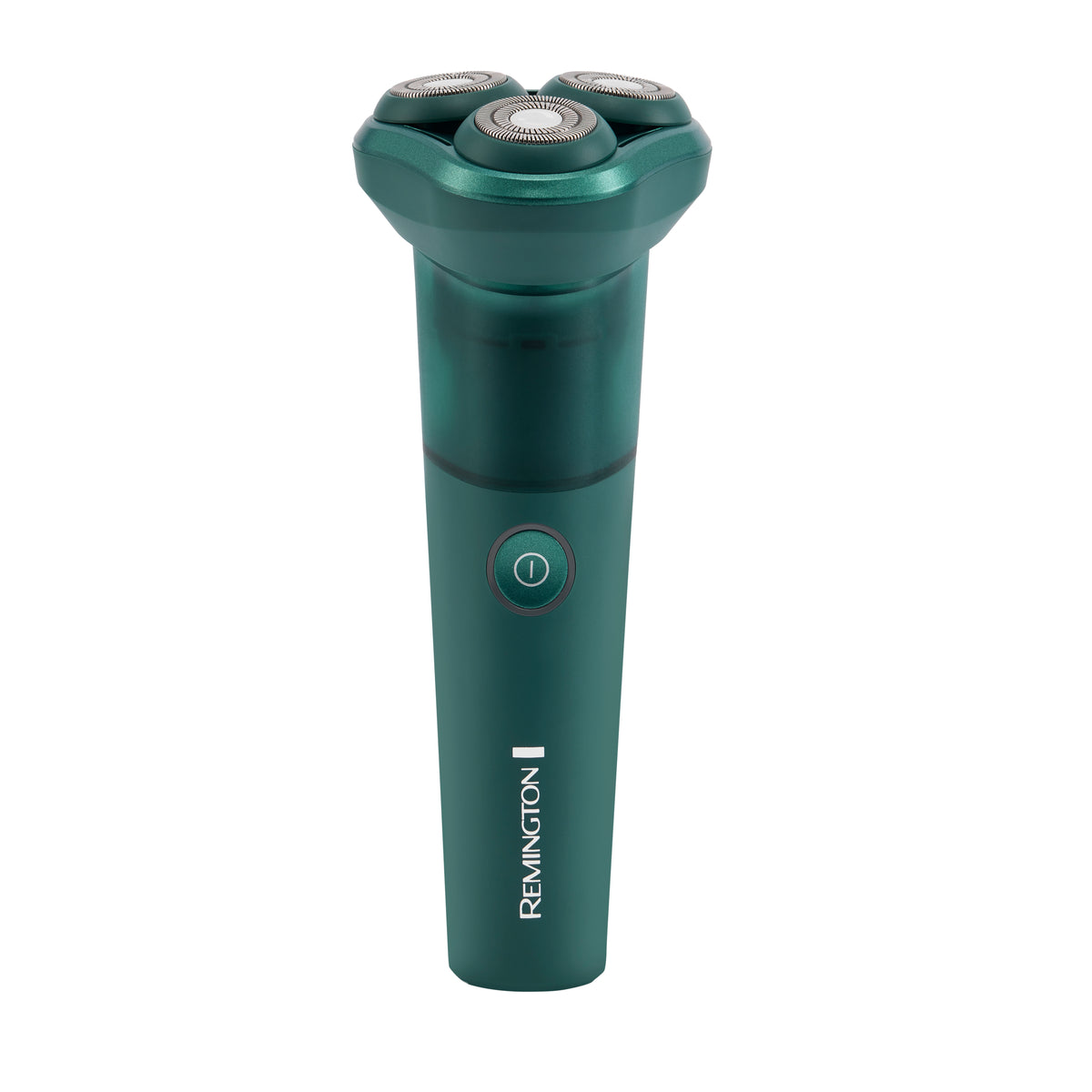 RC4380 Rotary shaver in a teal green color, featuring three rotating shaving blades shown against a plain white background.