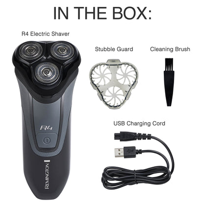 R4 Style Series Rotary Shaver and what is included in the box