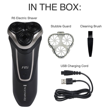 R5 Style Series Rotary Shaver and what is included in the box