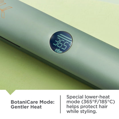 S5750NA Botanicals™ 1" Flat Iron LCD display of temperature