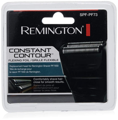 Remington Constant Contour flexing foil packaging on a white background