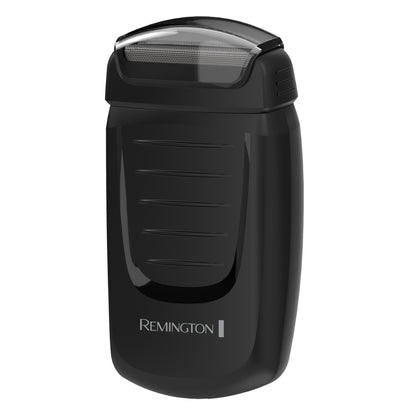 Black Remington shaver on a white background